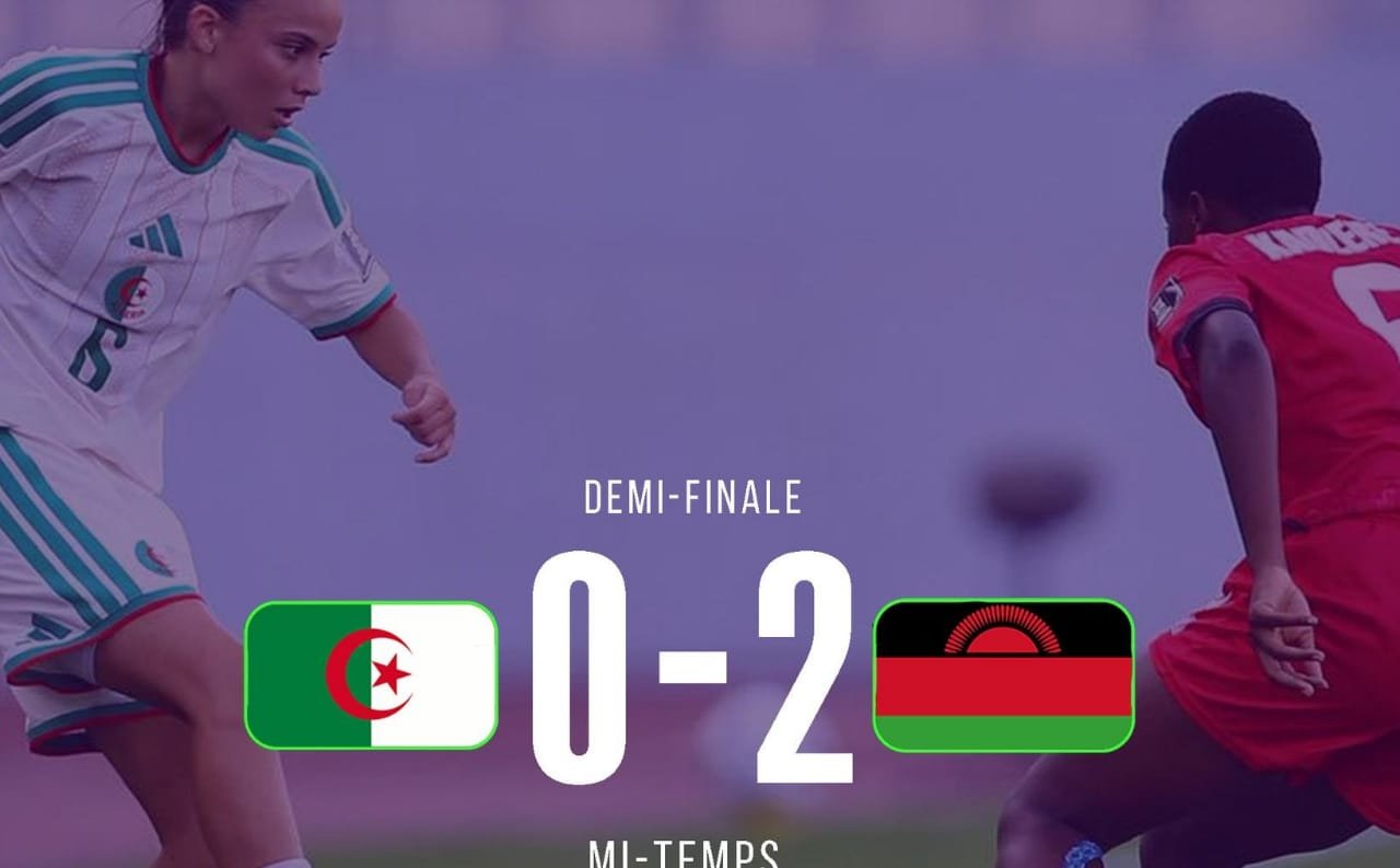 CAN féminine 2026 : Le Malawi frappe fort en première période face à l’Algérie
