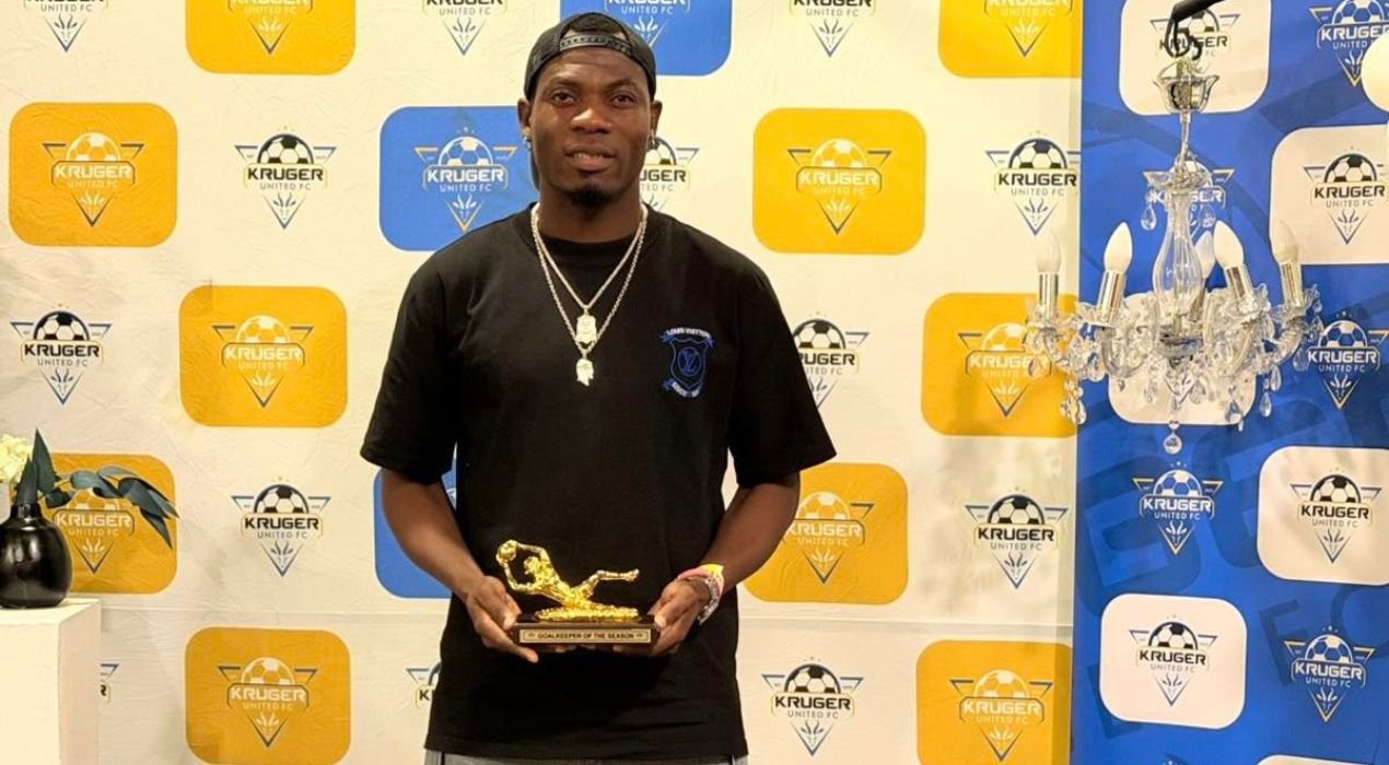 Afrique du Sud : Marcel Dandjinou champion et meilleur gardien de la MFC