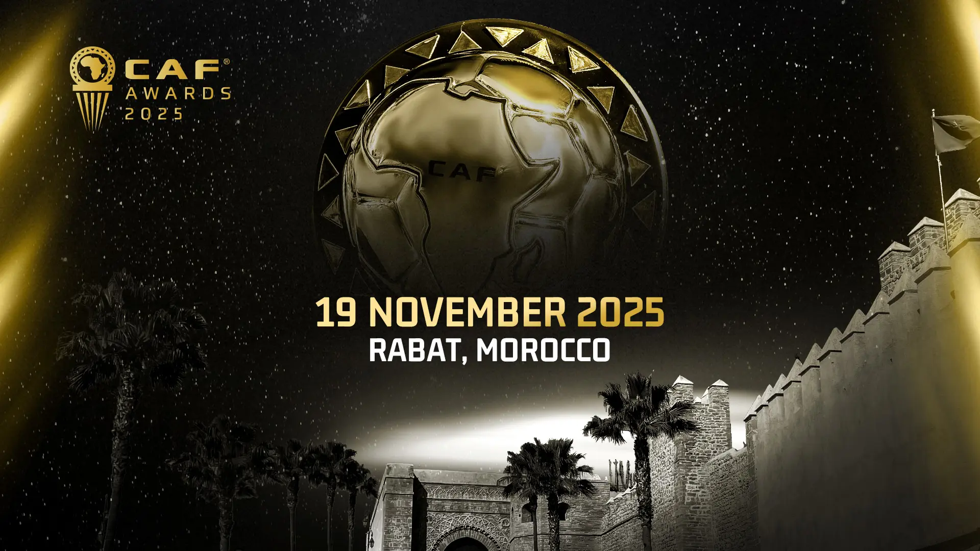CAF Awards 2025 : Le Maroc accueillera une nouvelle fois la grande fête du football africain !