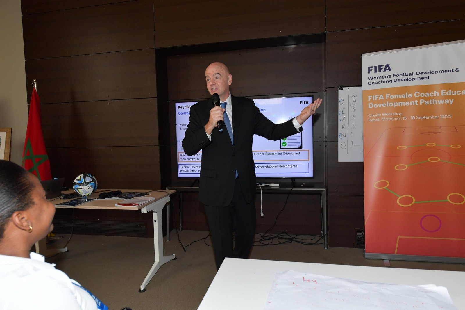 Au Maroc, Gianni Infantino veut « Faire briller le football africain » à travers le siège de la FIFA