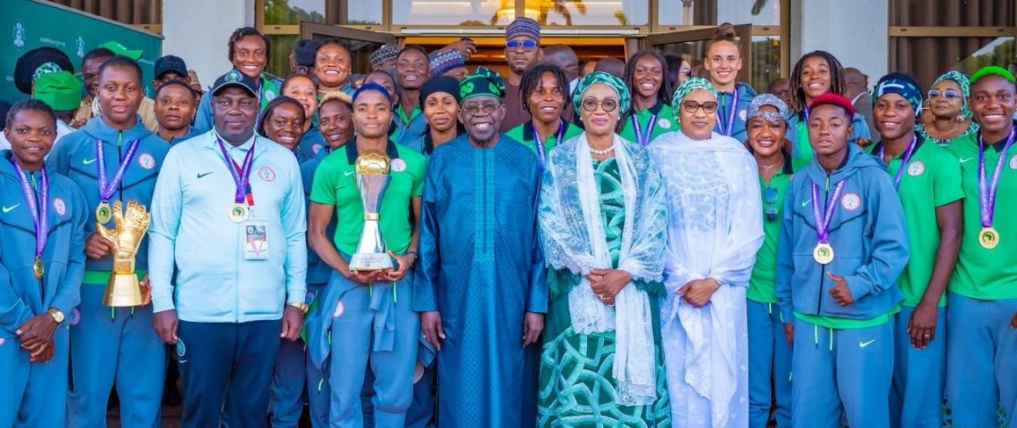 Nigeria : Bola Tinubu récompense les joueuses avec après leur sacre à la CAN féminine 2025