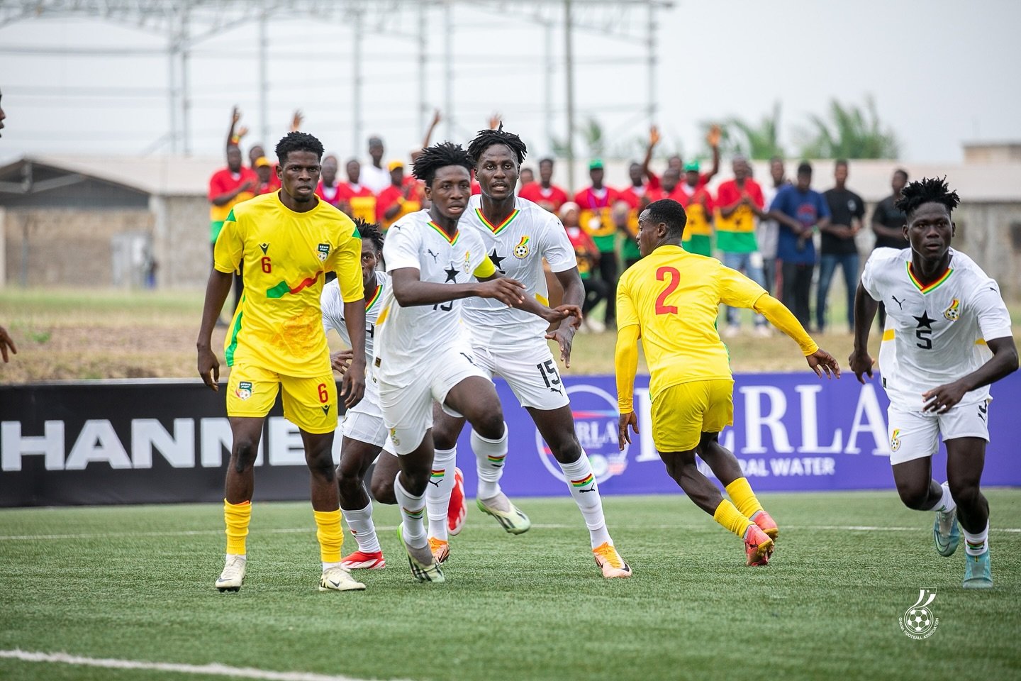 Coupe UFOA B U20 – Ghana 2025 : Le pays hôte domine et élimine le Bénin en phase de groupes