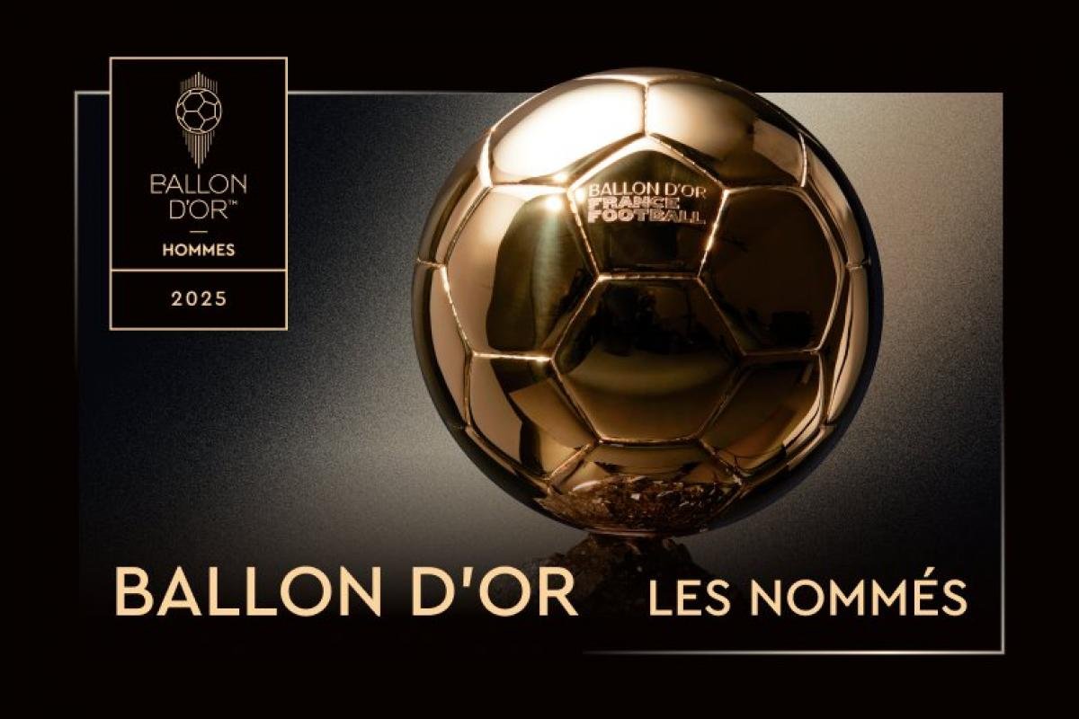 Ballon d’Or 2025 : La liste définitive des 30 nommés dévoilée