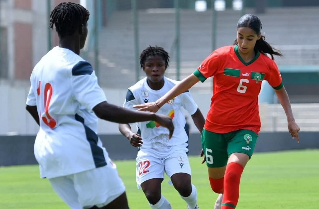 Amical U20 : Le doublé de Romaine Gandonou n’a pas suffi aux Amazones du Bénin face au Maroc