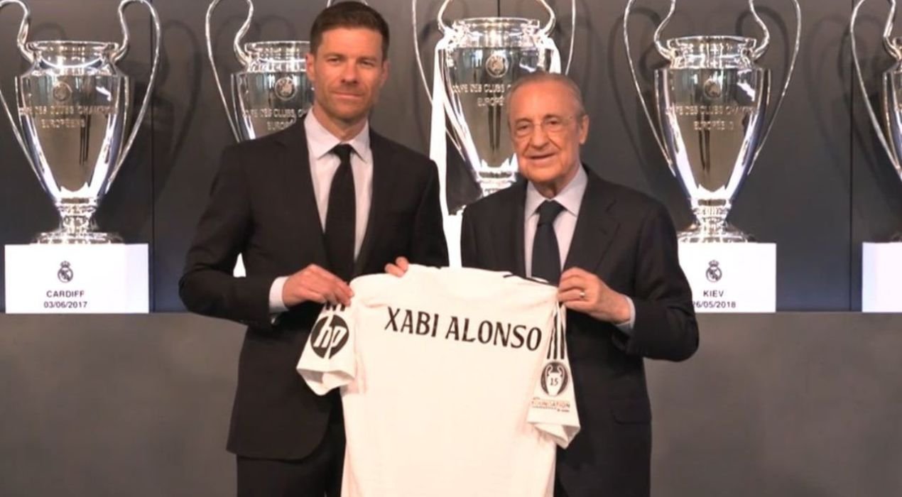 Le Real Madrid présente Xabi Alonso, les premiers mots du nouvel entraîneur