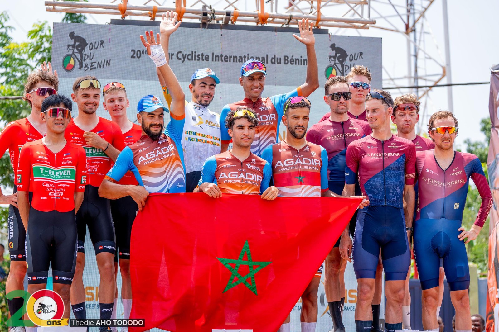Tour du Bénin 2025 – Étape 3 : Le Maroc triomphe au contre-la-montre par équipes
