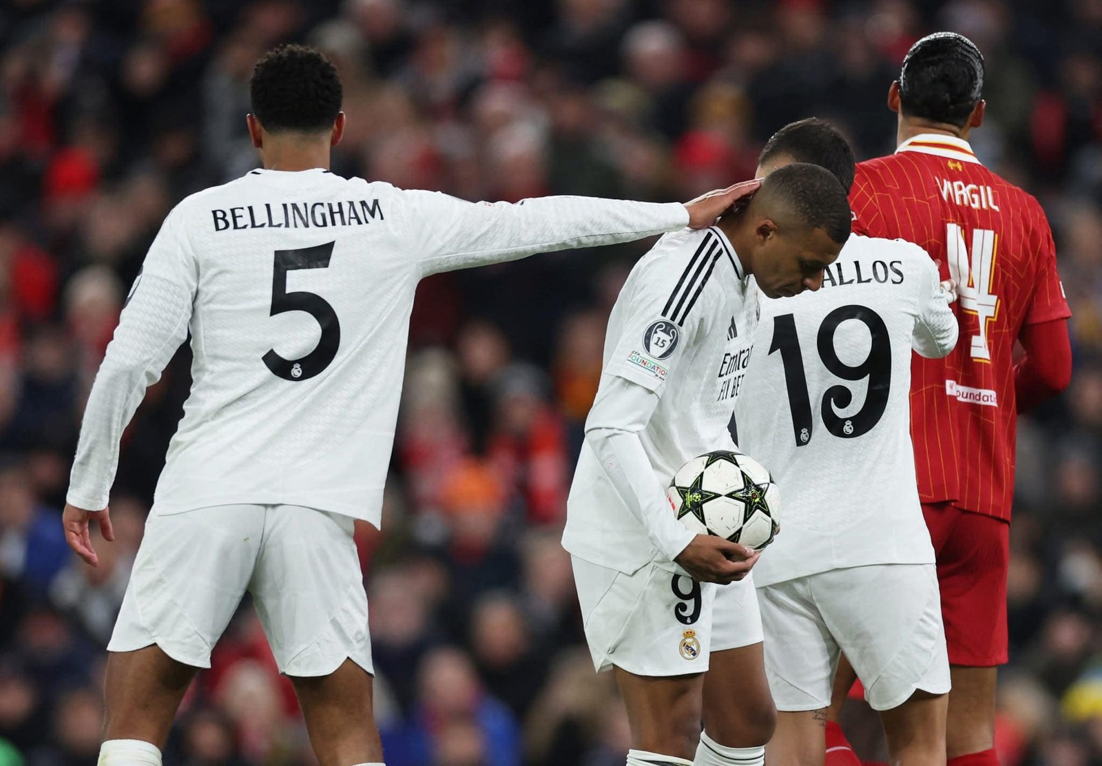 LDC de l’UEFA 2024-2025 : Le Real Madrid en grande difficulté, classement après la 5ᵉ journée