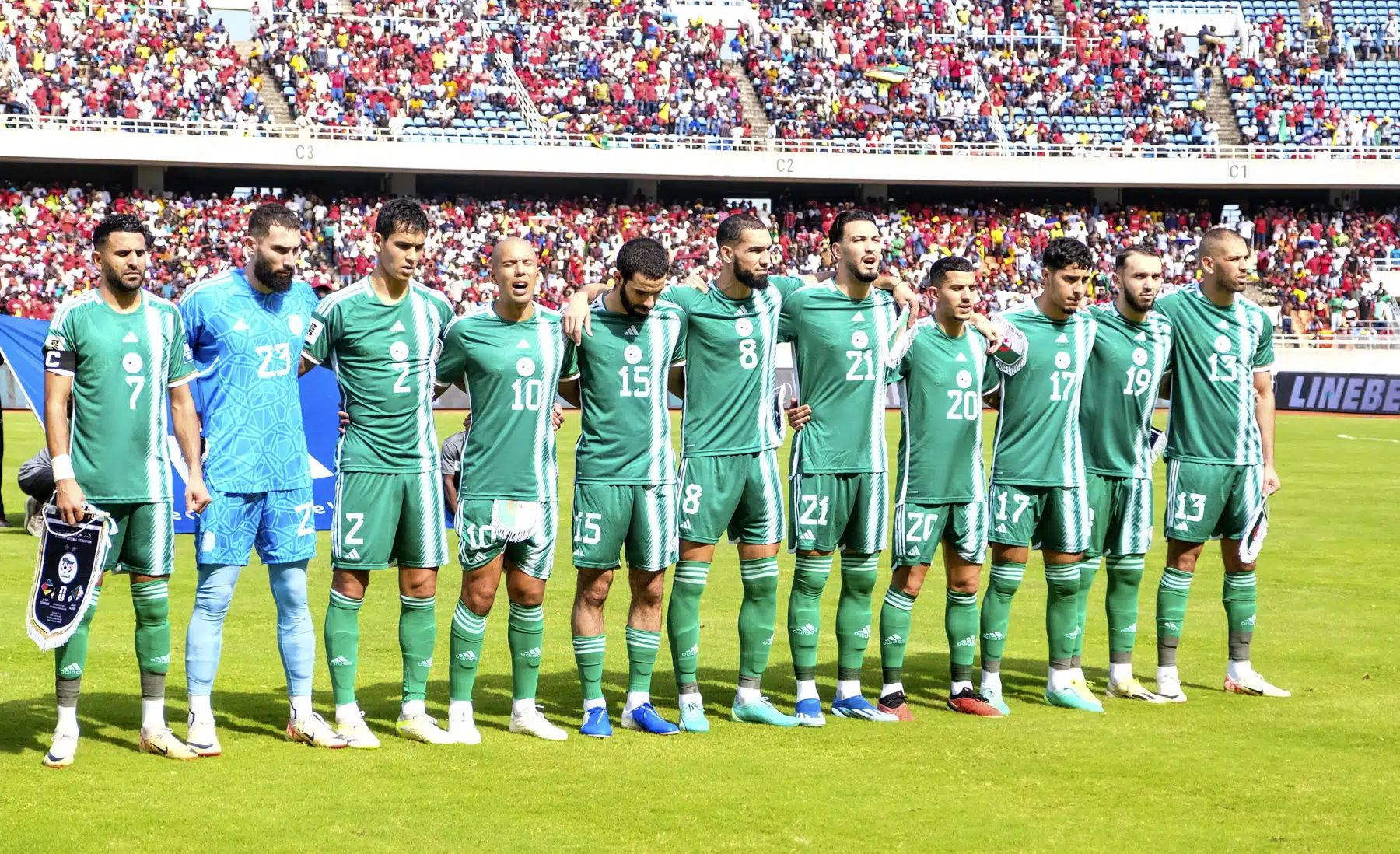 Algérie : La liste contre la Guinée équatoriale et le Liberia en éliminatoire CAN 2025