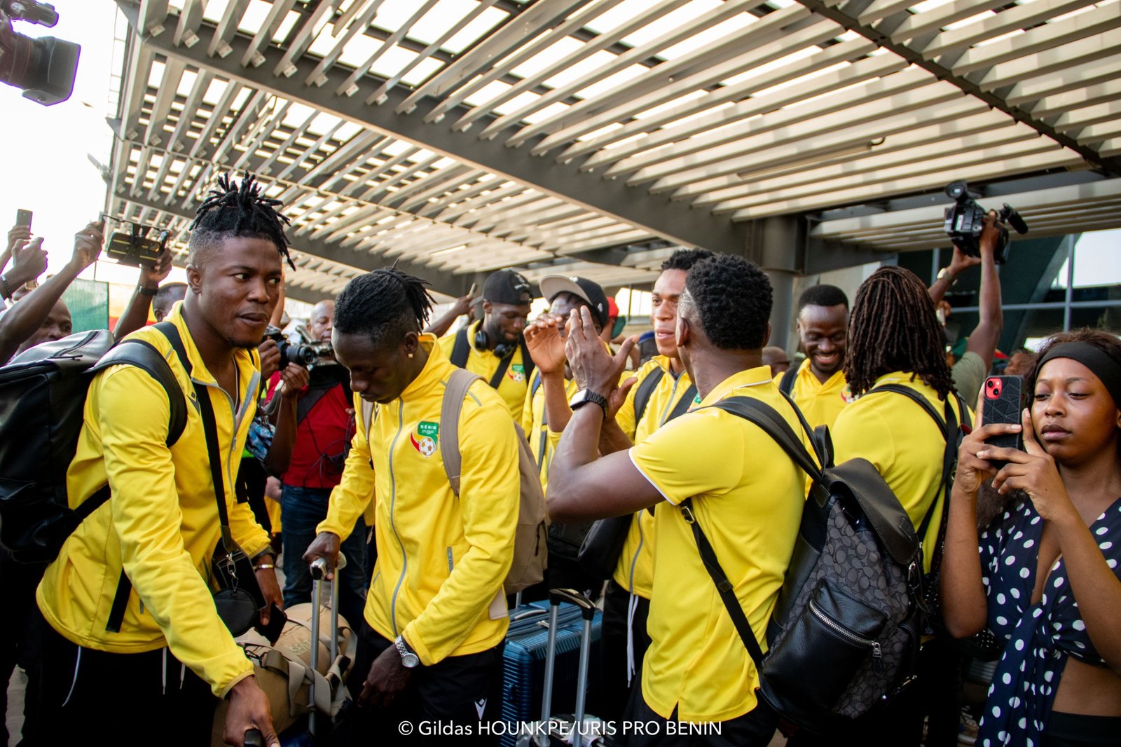 Bénin : Les Guépards accueillis en héros après leur qualification à la CAN 2025