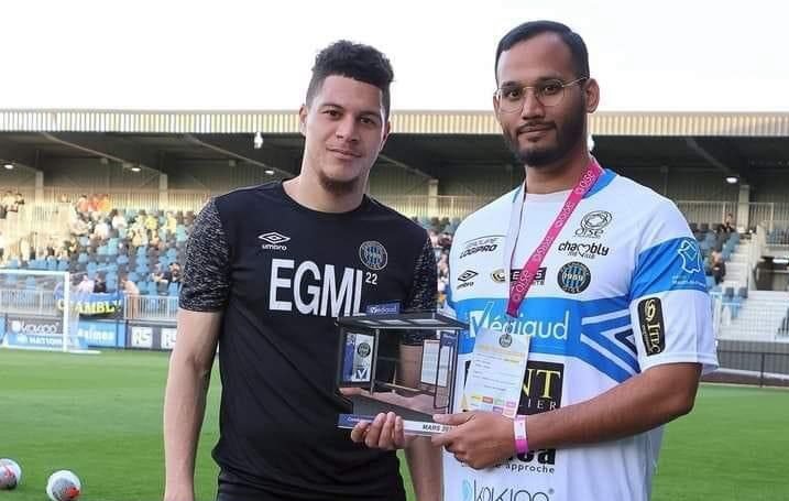 FC Chambly Oise : Melvyn Doremus reçoit une belle récompense