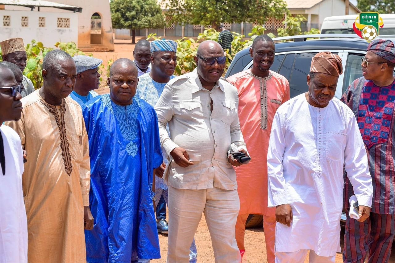 La Fédération Béninoise de Football assiste la famille du feu El Hadj Radji SOUMANOU
