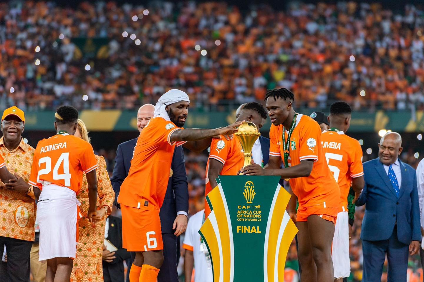 Côte d’Ivoire : Programme des Éléphants après le triomphe à la CAN 2023