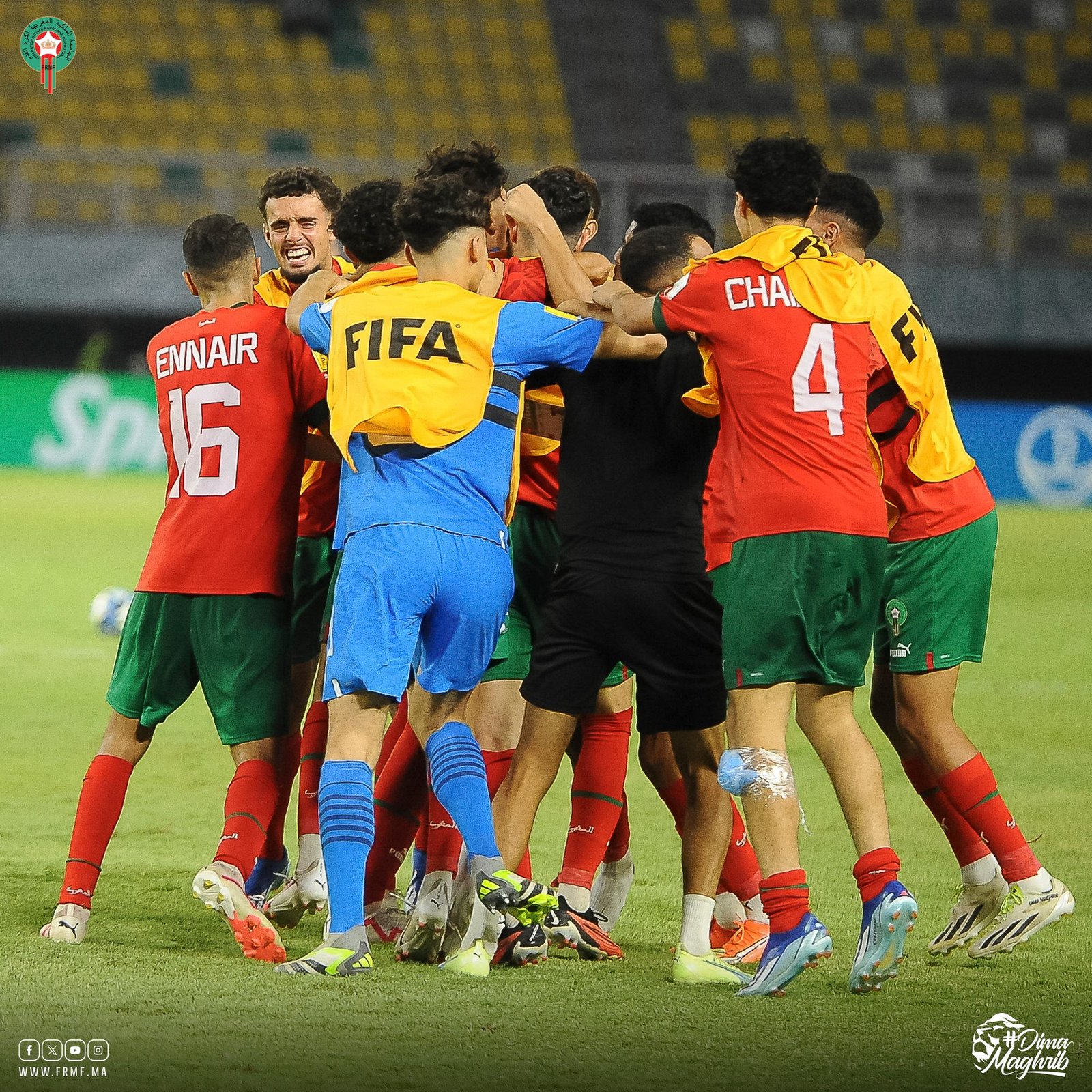 Coupe du monde U17 2023 : Le Maroc se qualifie en quart de finale après une remontée épique