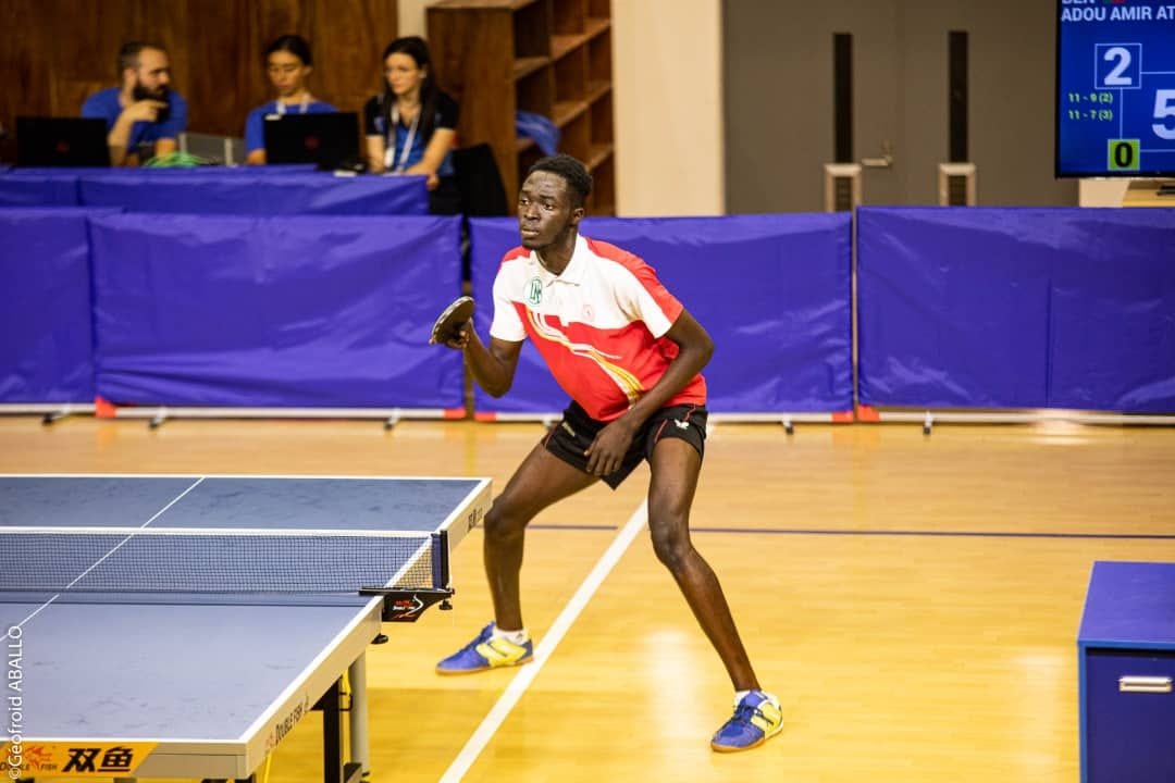 Jeux de la Francophonie 2023 : Débuts parfaits pour le Bénin au tennis de table, Simple Homme