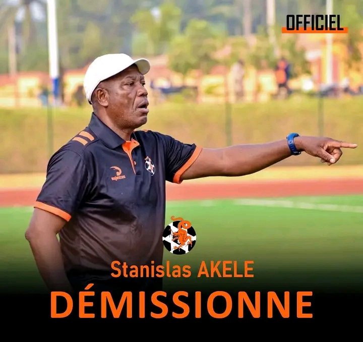 Dragons FC de l’Ouémé : Le coach AKELE Stanislas claque la porte (Officiel)