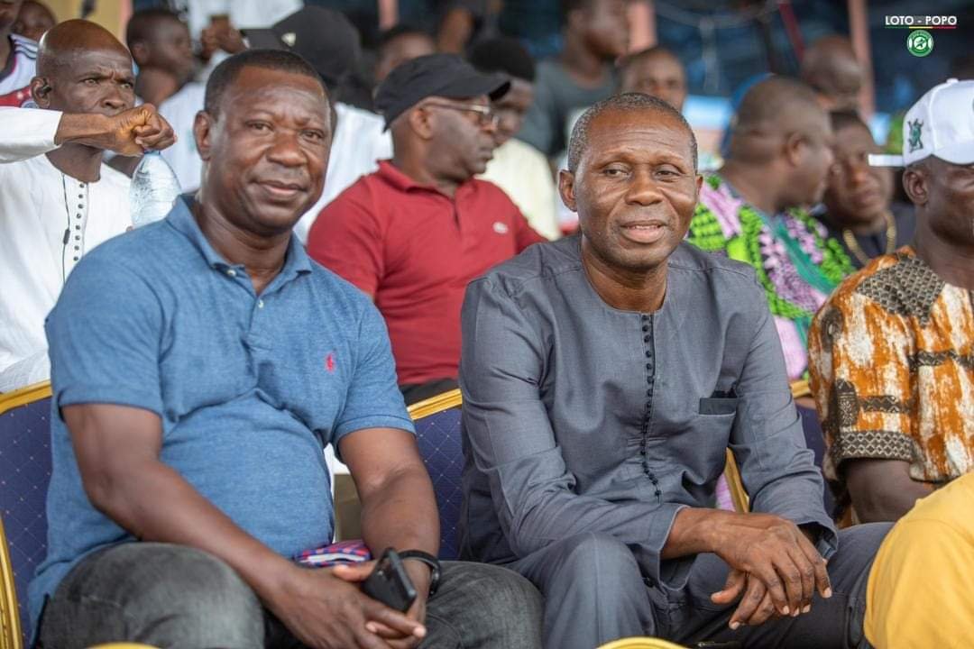 J13 Super Ligue Pro : Engouement autour de Coton FC vs Loto Popo, deux stars étaient présents