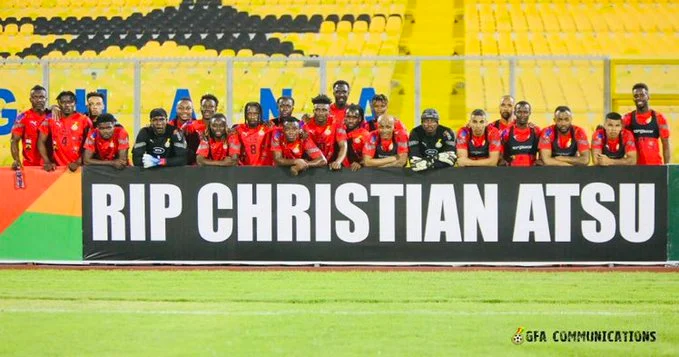 Ghana : Les Black Stars rendent encore un magnifique hommage à Christian Atsu