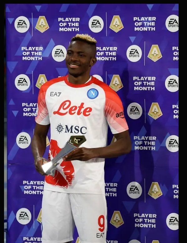 Italie : Victor Osimhen élu meilleur joueur du mois de janvier en série A