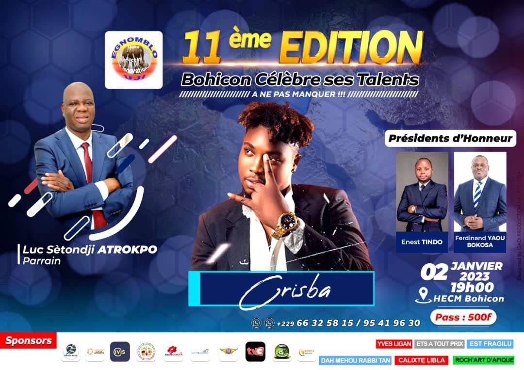 Bénin : La 11ème édition de « BOHICON CÉLÈBRE SES TALENTS SPORTIFS » s’annonce exceptionnelle