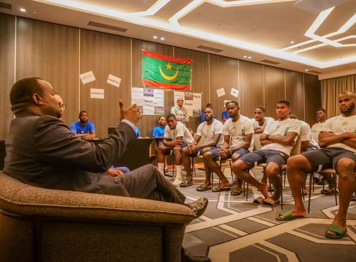 Journée FIFA : Avant d’affronter le Bénin, la Mauritanie reçoit la visite de son ministre des sports à Rabat