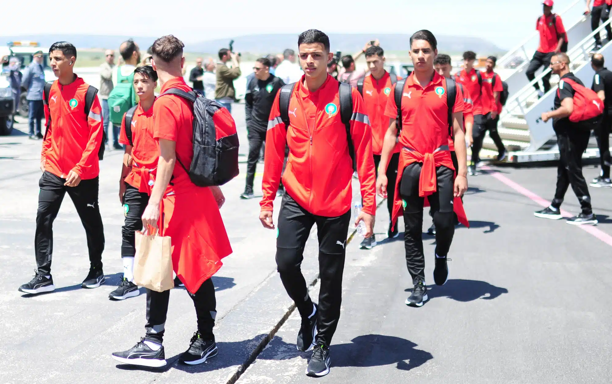 CAN U17 2023 : Officiel, la délégation marocaine a rallié l’Algérie par un vol direct comme prévu