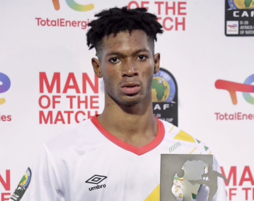 CAN U20 Egypte 2023 : Bénin-Tunisie, le béninois Imourane Hassane élu Homme du match