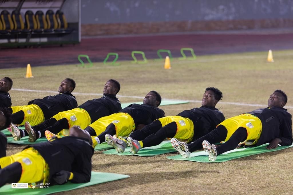 Can U20 Égypte 2023 : Belle séance de décrassage et d’entrainement pour les Guépards Juniors après le 1er match