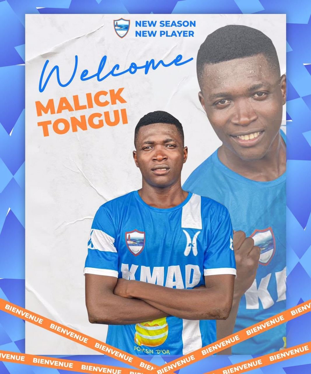 Mercato : Le crack béninois Togui malick rejoint le Lys Sassandra FC de la Côte d’Ivoire