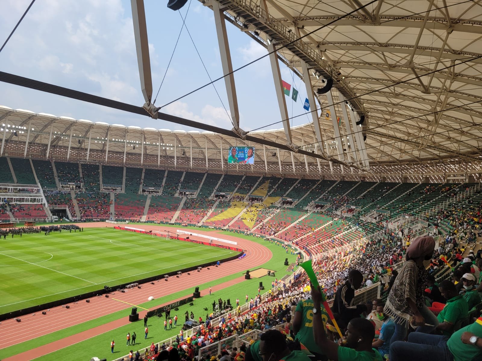 Can 2021 : Le stade d’Olembé de nouveau opérationnel