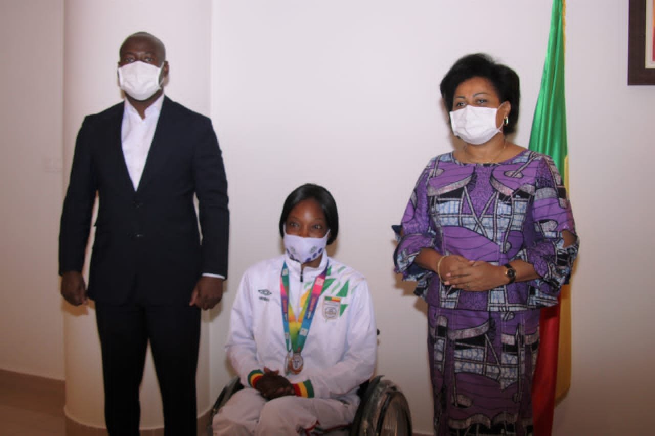 Bénin : Le gouvernement honore l’athlète Lucienne Kikissagbé