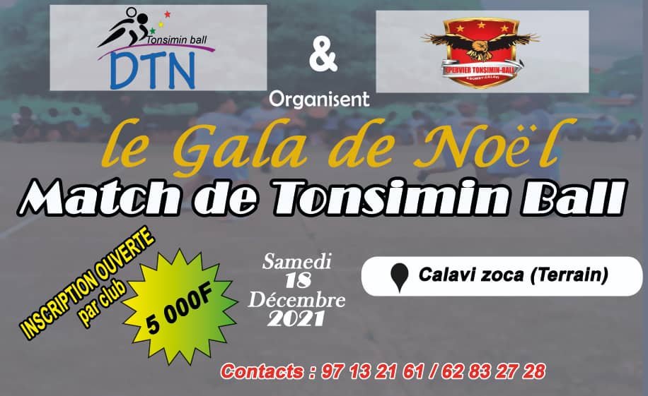 Gala de Noël : Éperviers Tonsinmin-ball club veut rééditer l’exploit
