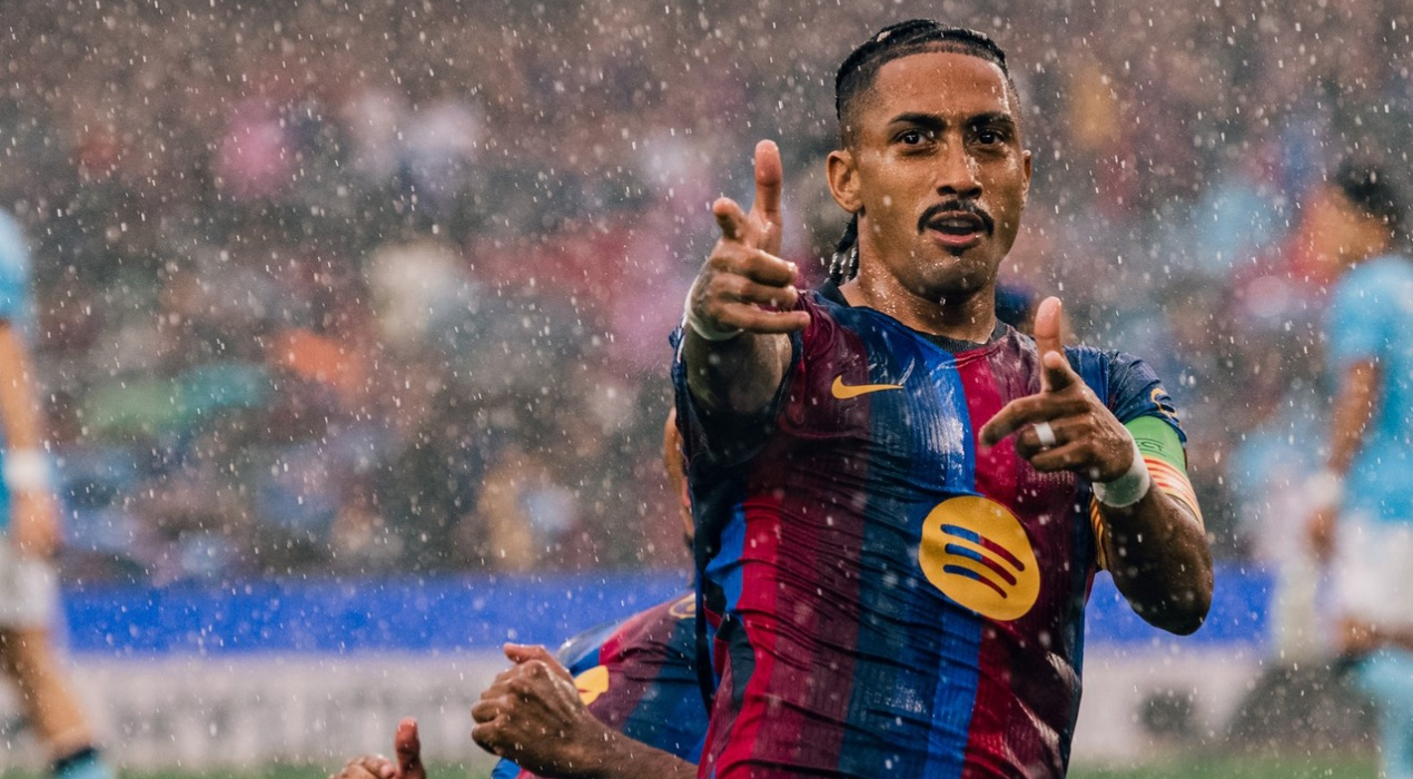 Barça : Raphinha à un but d’un exploit historique